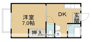 ワイズハイツ【2階】の間取り