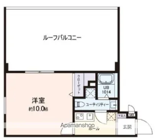 VISTA豊島【9階】の間取り