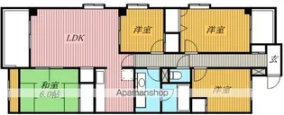 ヴィラ園生【2階】の間取り
