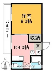 サンコーポⅡ【3階】の間取り