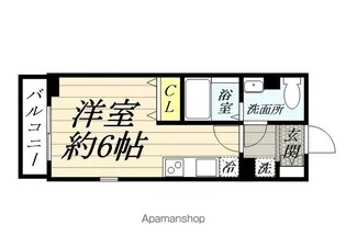 トーア・シティー零番館【209号室】の間取り