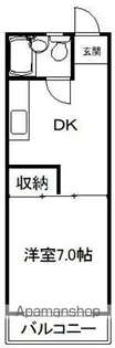 参番館【302号室】の間取り