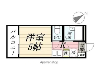 サンシーロ鶴見B棟【302号室】の間取り