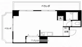 ワコー第3マンション【712号室】の間取り