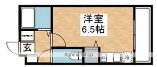 リック六本松【1階】の間取り