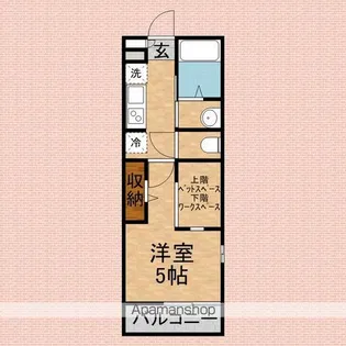 ヴィラージュ【3階】の間取り