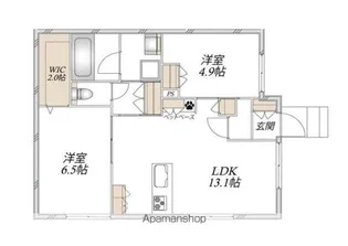 NESTGROVE【1階】の間取り