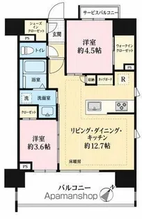 ルフォンリブレ板橋本町【-号室】の間取り