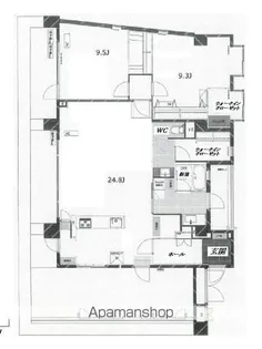 グレイスヒルズ【5階】の間取り