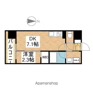 デュオフラッツ今池フレナ【302号室】の間取り
