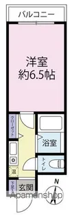 イムプレス大名【5階】の間取り