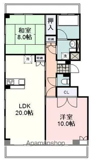 アネシス’99【401号室】の間取り