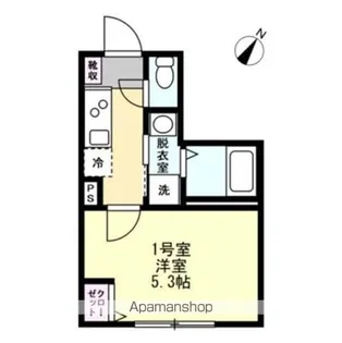 BASE横浜鶴見【1階】の間取り