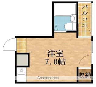 ジュネス朝日【2階】の間取り