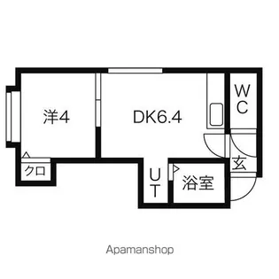 ラ・ターシュ【103号室】の間取り