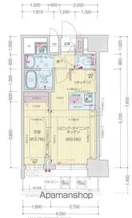 プレサンス上前津ディアシス【14階】の間取り
