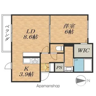 ORPHEE(オルフェ)【1階】の間取り