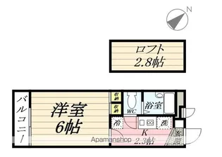 ペガサス【3階】の間取り