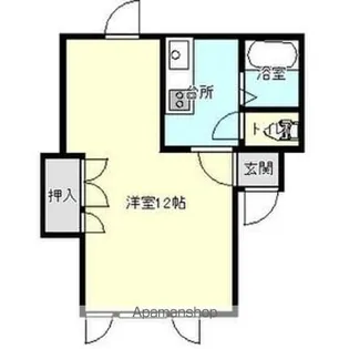 プレジュール高松【203号室】の間取り