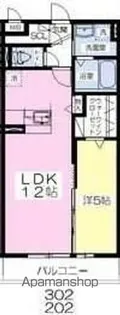 CHARM・Y湘南B【3階】の間取り