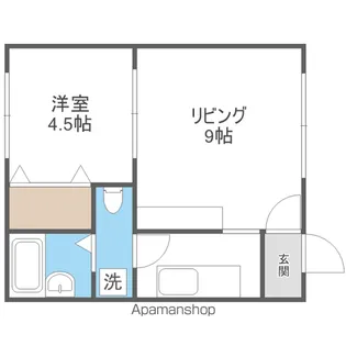 ΑNEXT東札幌第2【213号室】の間取り