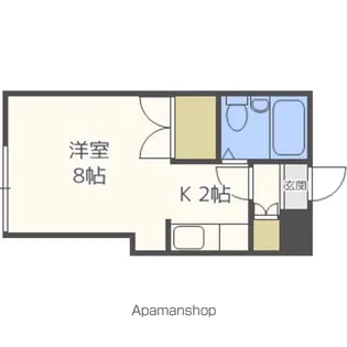 N213ハイツ【3階】の間取り