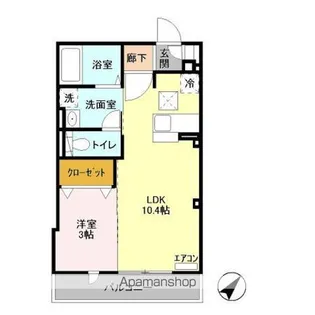 LIFEMENT YP【1階】の間取り
