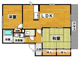 DAIKENN浜寺南町A棟【102号室】の間取り