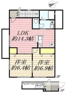 諏訪の森レジデンス 【2階】の間取り