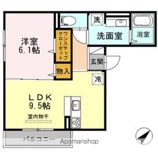 アルヴィータ【2階】の間取り