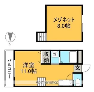 アート21【4階】の間取り