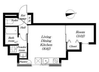 仮)草津市東矢倉PJ【203号室】の間取り