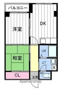 ソシアルコート菊水【306号室】の間取り