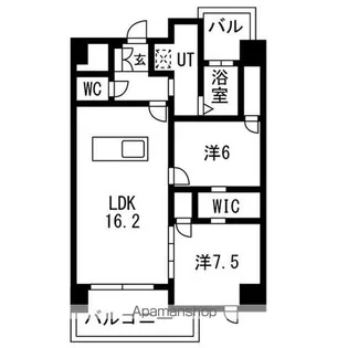 コモレビスクエア名駅北【11階】の間取り