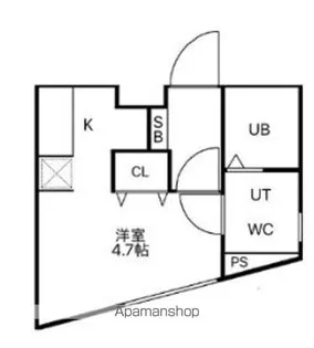 LUDENS上井草【3階】の間取り