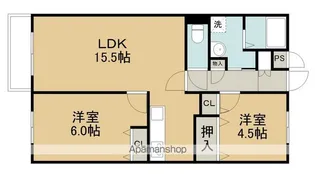 Jステージ拓勇【1階】の間取り