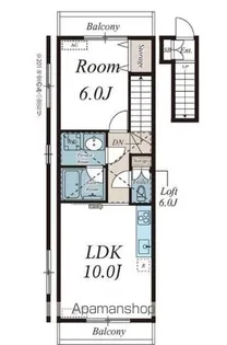 ブランノワール【1階】の間取り