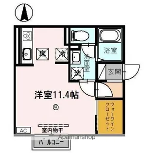 ポワロ Ⅱ【1階】の間取り
