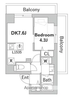 CORDELIA荻窪【4階】の間取り