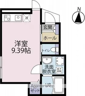 フェリーチェ一橋学園【1階】の間取り