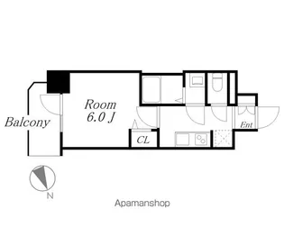 アドバンス名古屋シュテルン【3階】の間取り