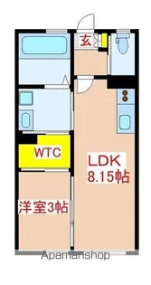 YSTR Ⅰ【2階】の間取り