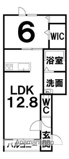 MOCA(モカ)【3階】の間取り
