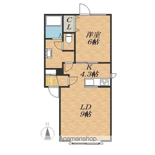 アース185【2階】の間取り