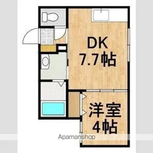 和MISAWA【303号室】の間取り
