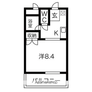 GRAND LUMIERE(グランルミエール)【802号室】の間取り