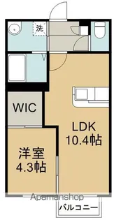 ハンズ・スクエアⅠ【2階】の間取り