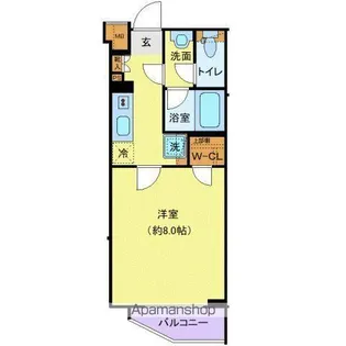 プレール・ドゥーク高井戸【3階】の間取り