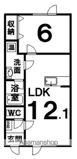 NAVIA【2階】の間取り
