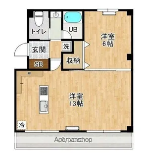 サンピア北小金【2階】の間取り